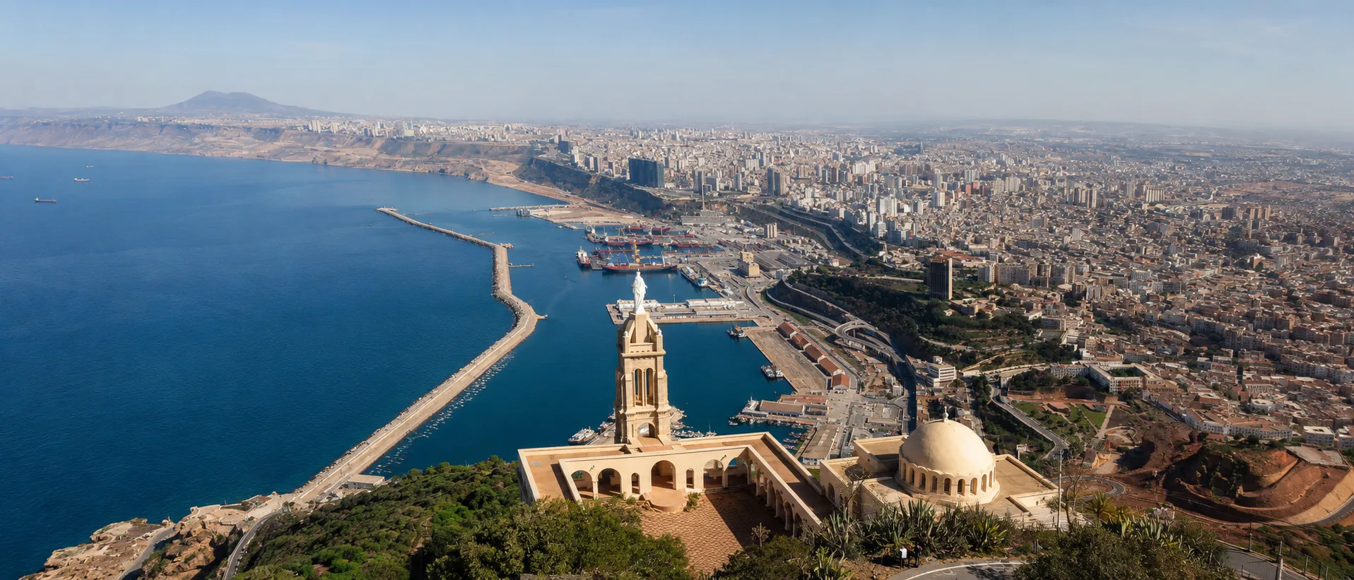 Vue panoramique d'Oran