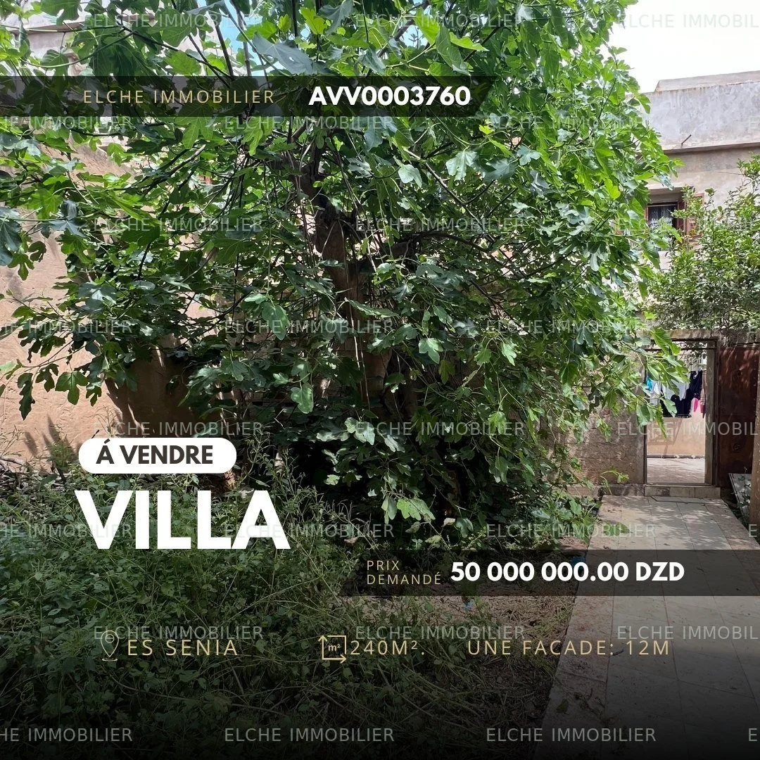 Villa R+2 à vendre