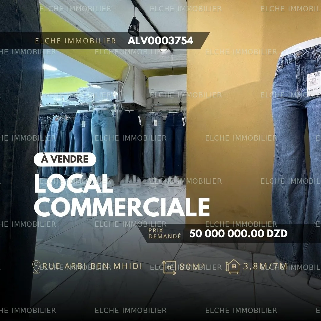 Local R+1 à vendre