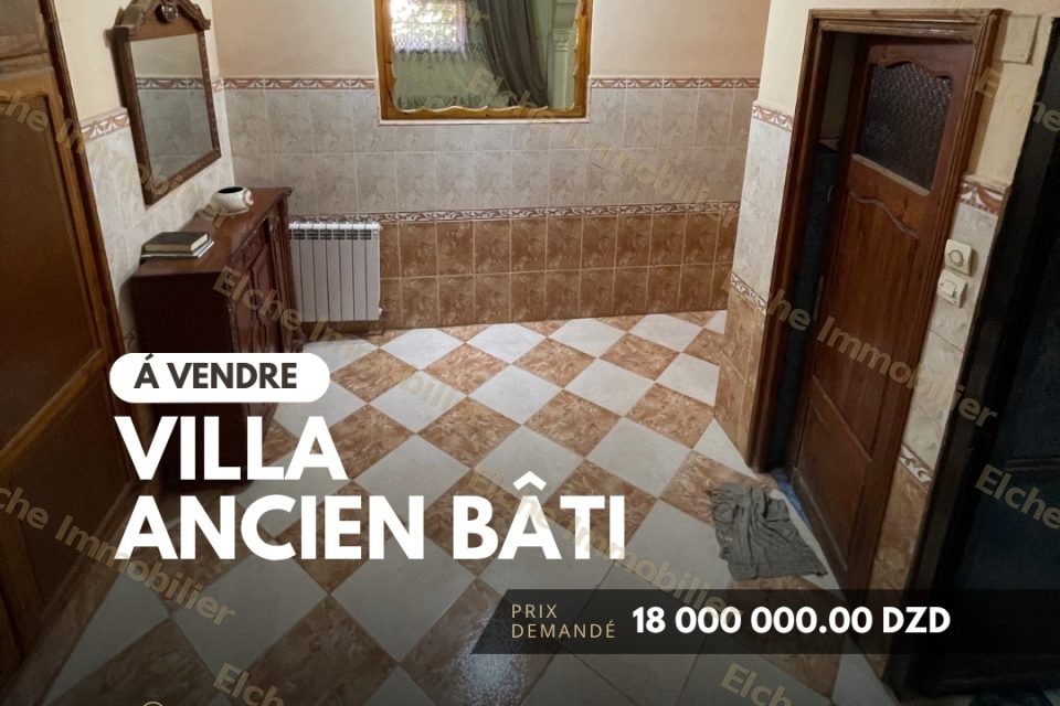 Villa R+1 à vendre