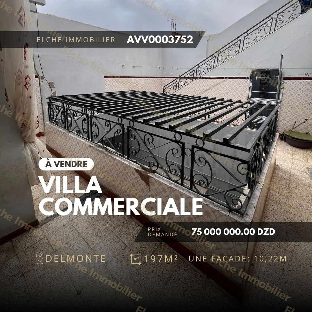 Villa R+2 à vendre