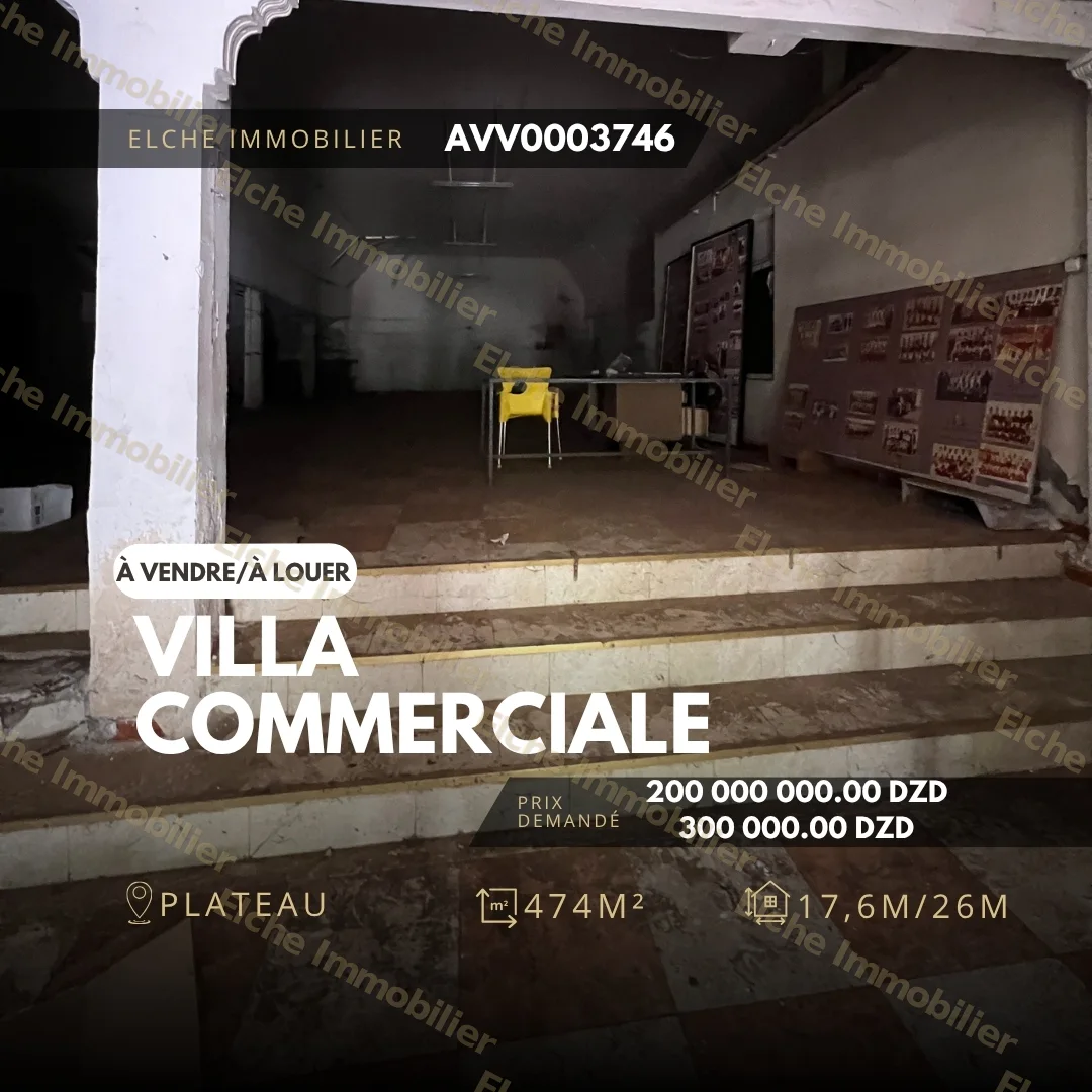 Villa ancien bâti à vendre