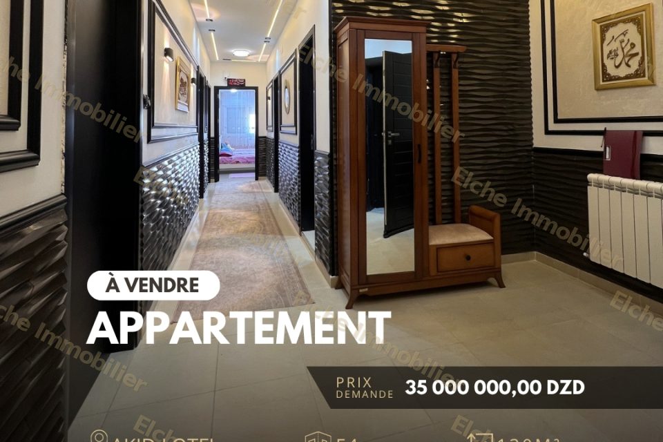 Appartement F4 à vendre