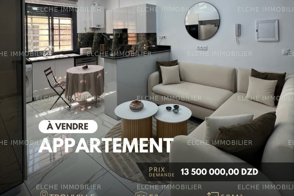 Appartement F3 à vendre
