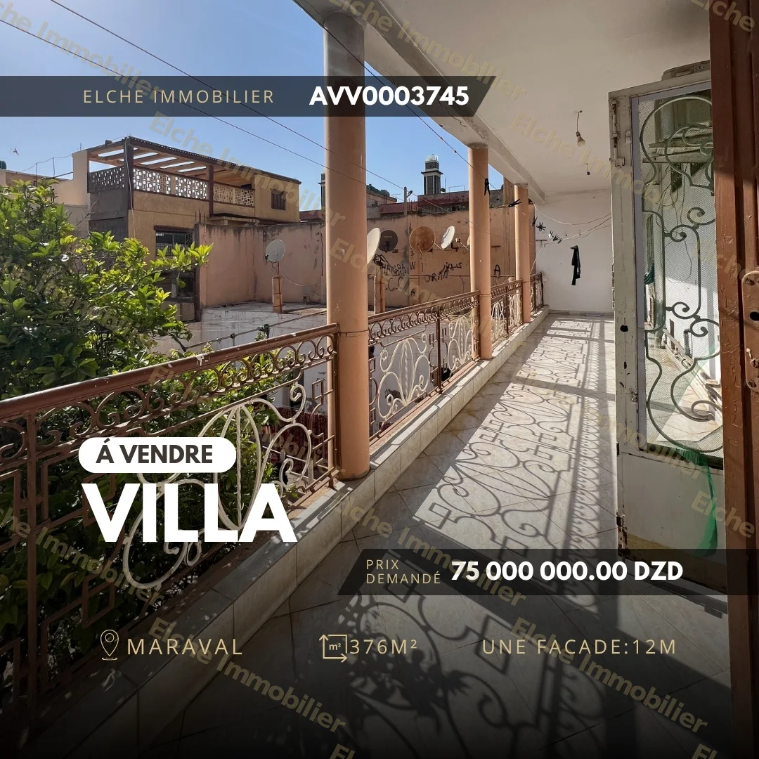 Villa R+1 à vendre