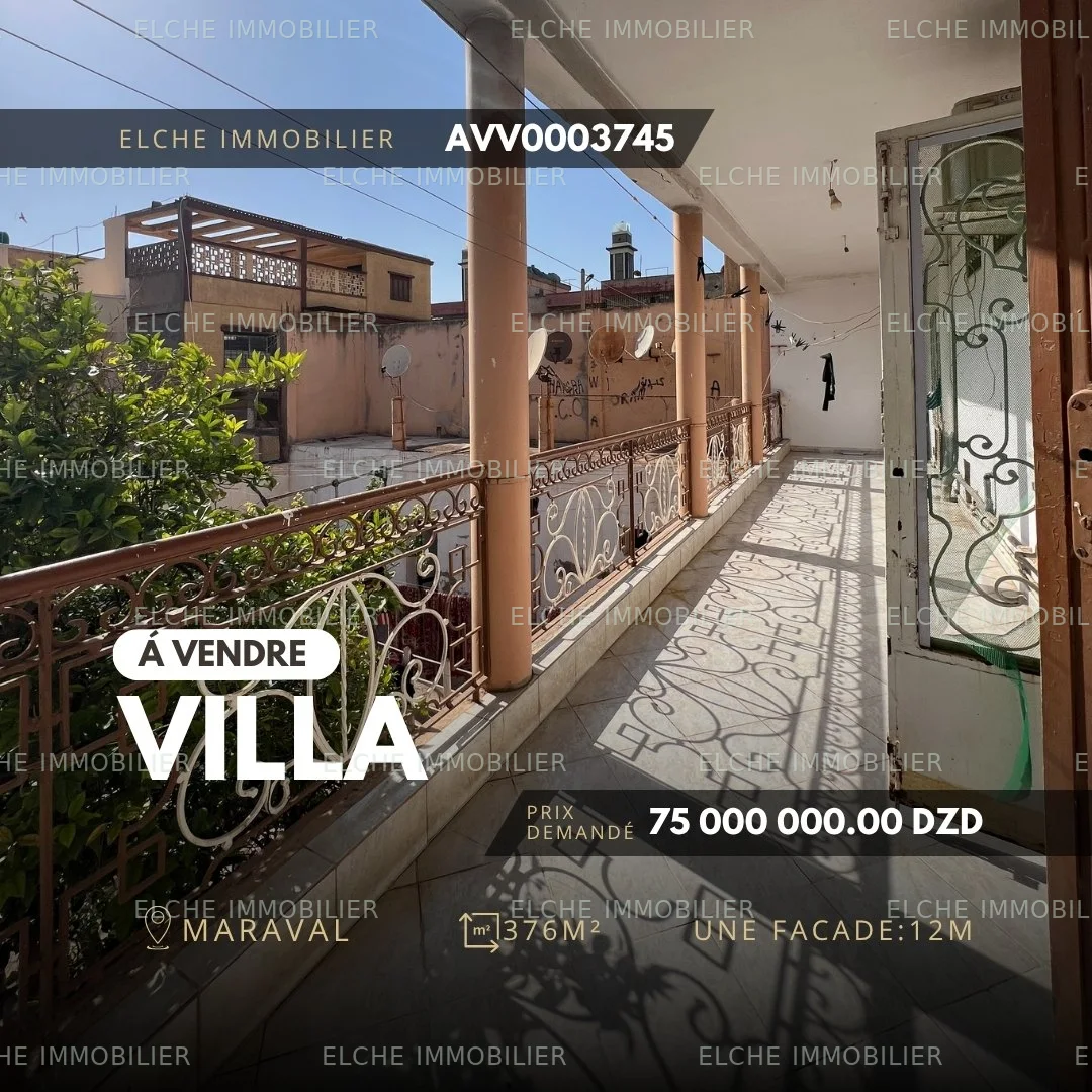 Villa R+1 à vendre