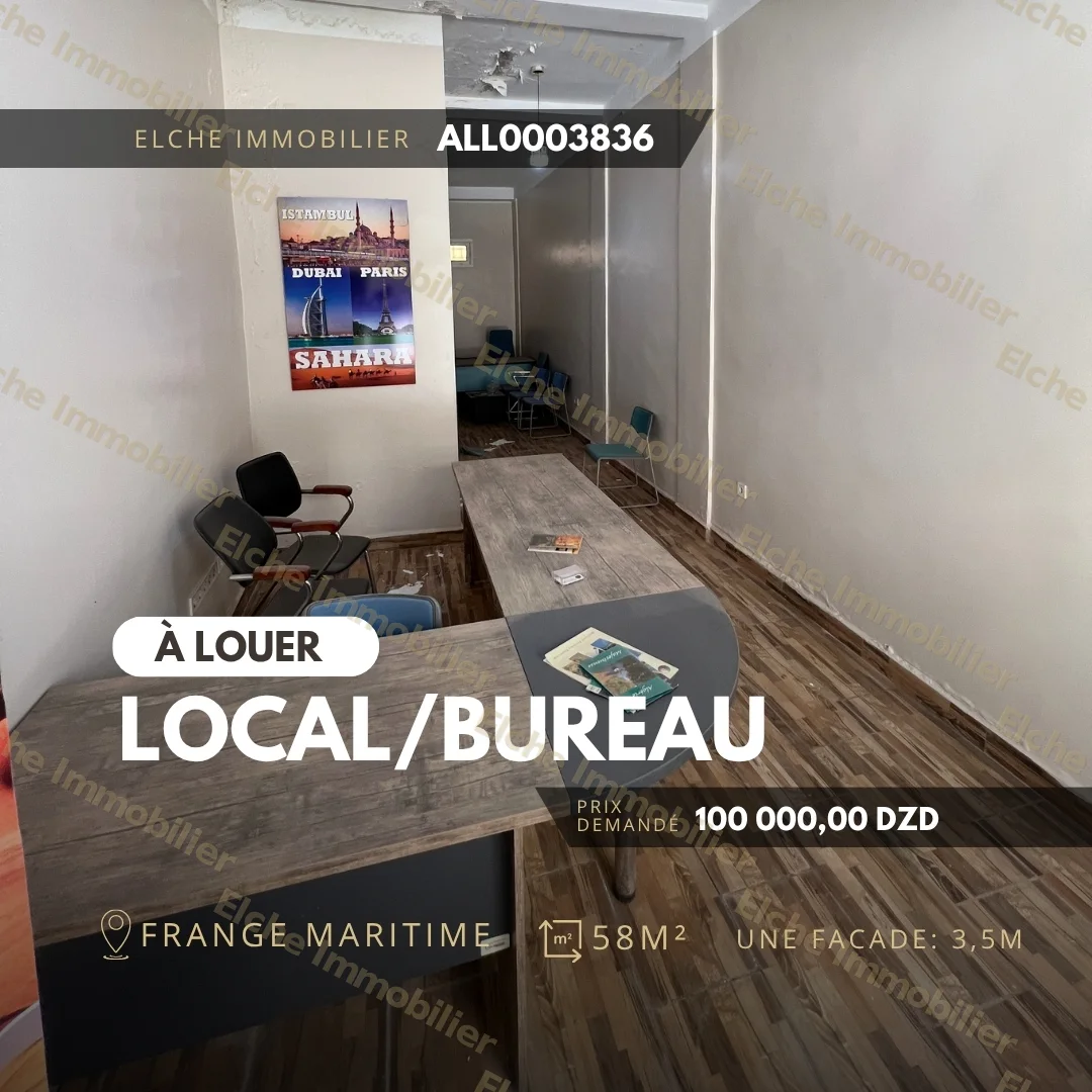 Local à usage bureau