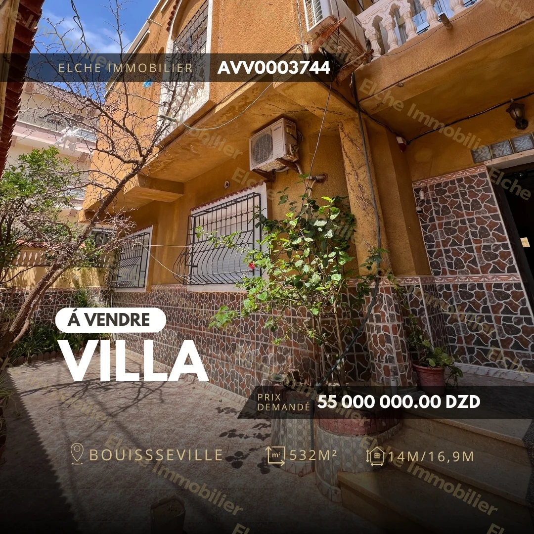 Villa R+2 à vendre