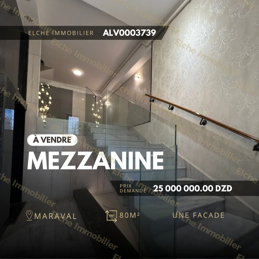 Mezzanine à vendre