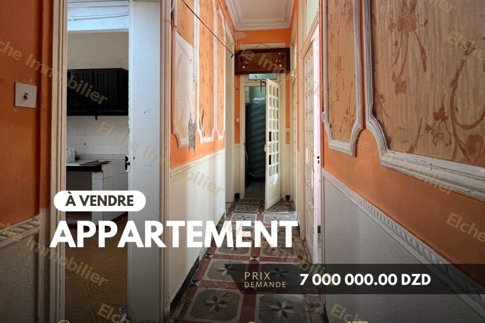 Appartement F3 à vendre