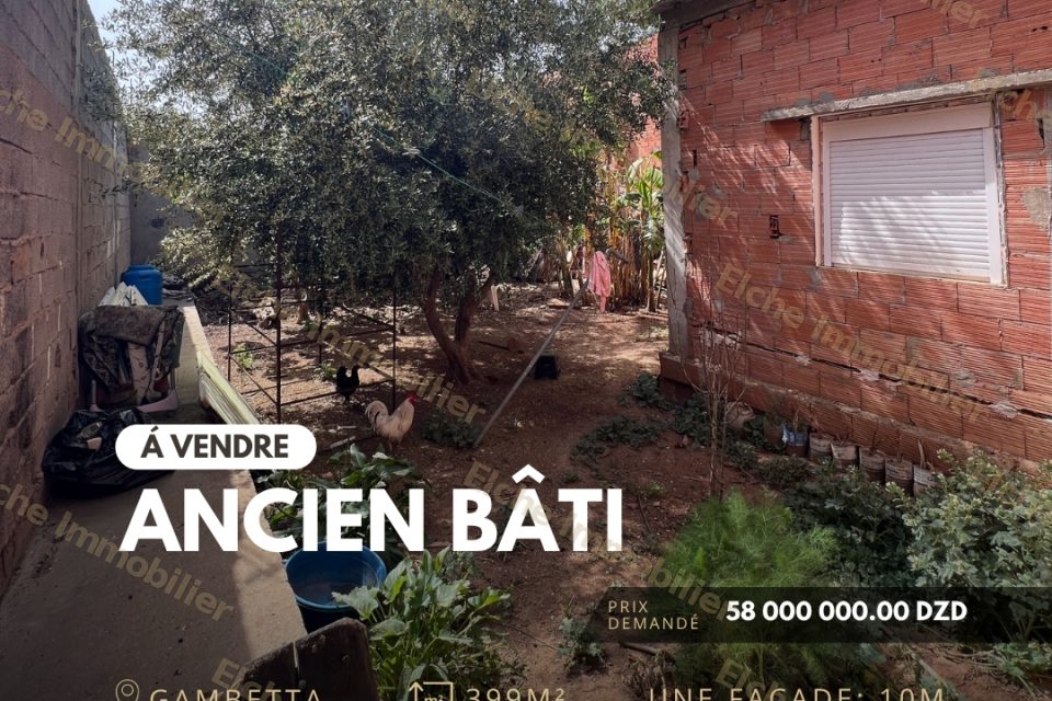 Villa ancien bâti à vendre
