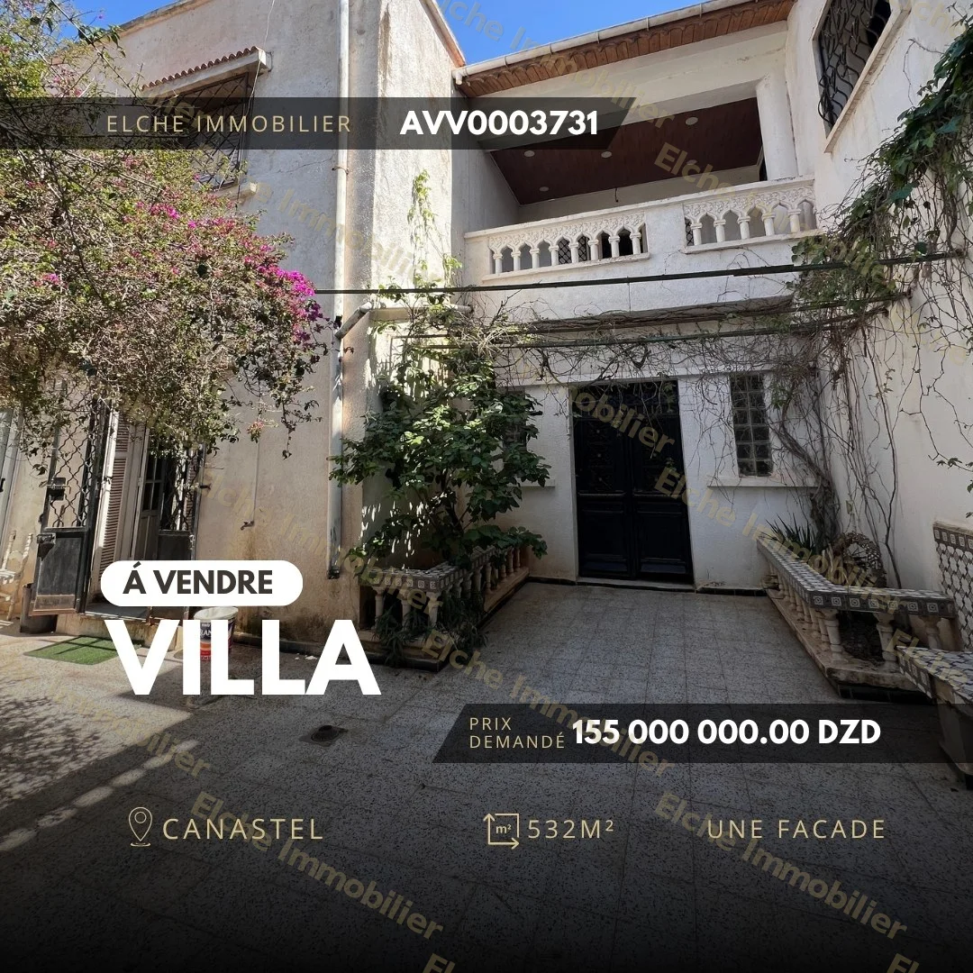Villa ancien bâti R+1 à vendre
