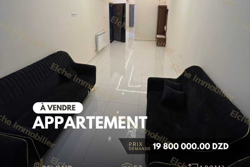 Appartement F3 à vendre