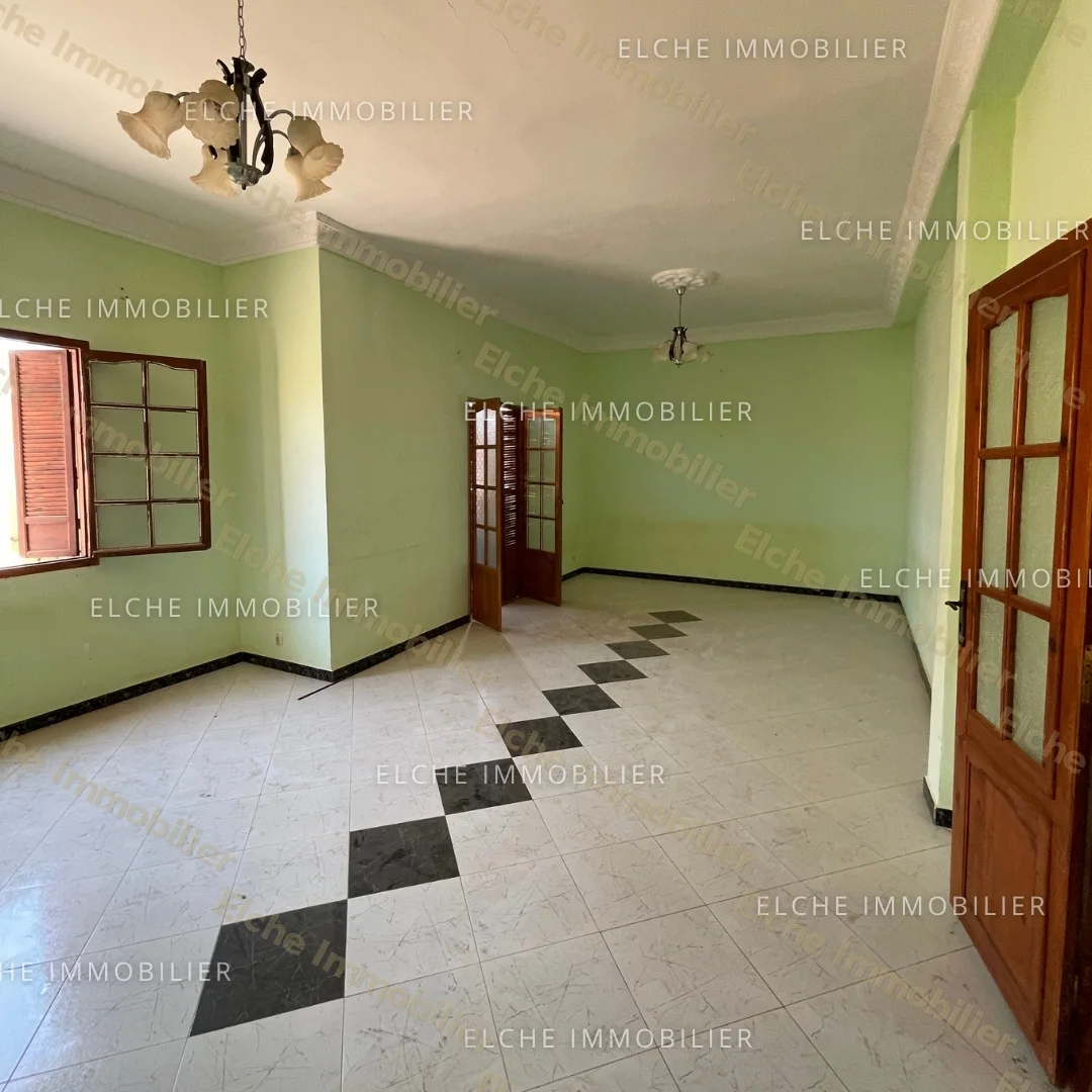 Villa ancienne bâtie R+1 à vendre