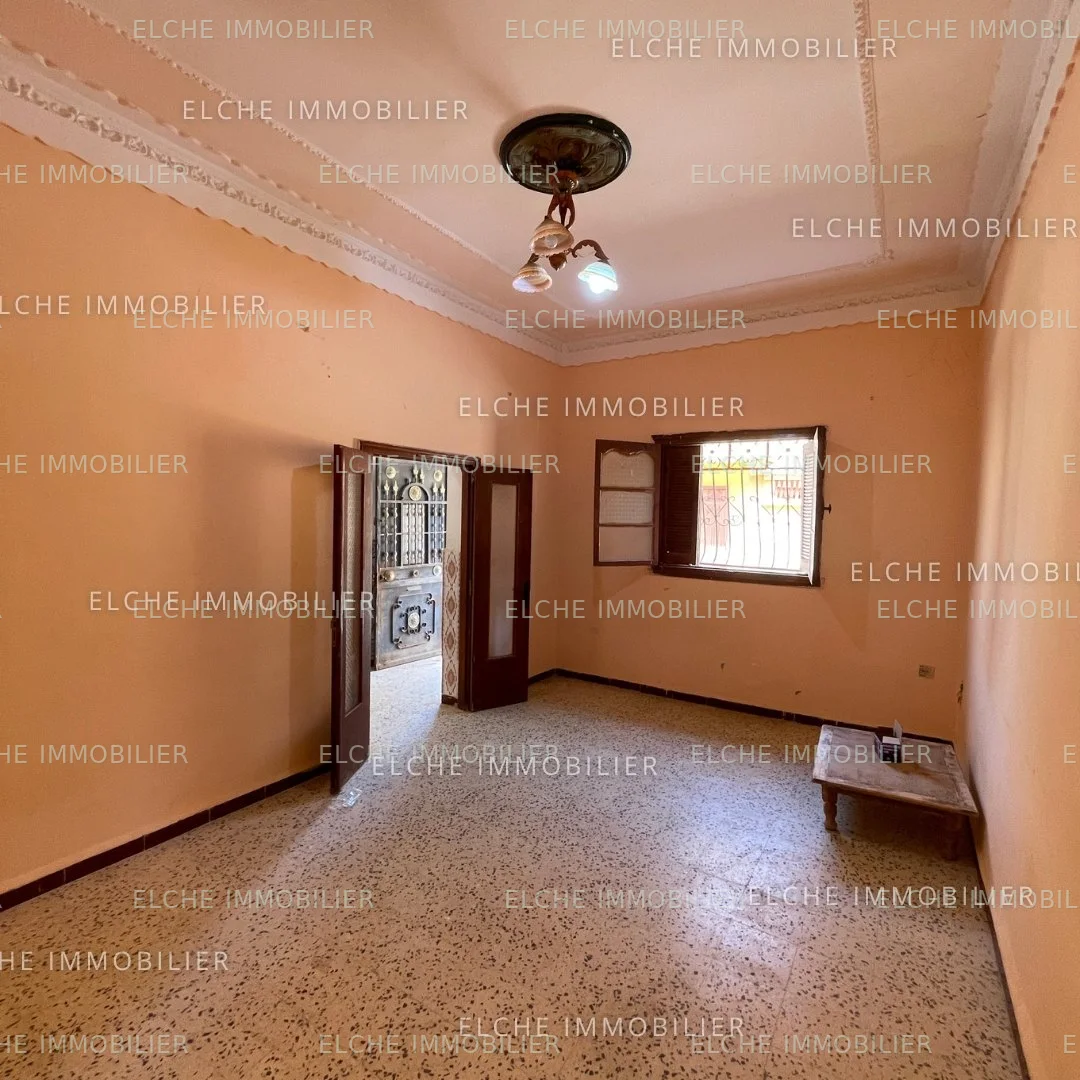 Villa ancienne bâtie R+1 à vendre