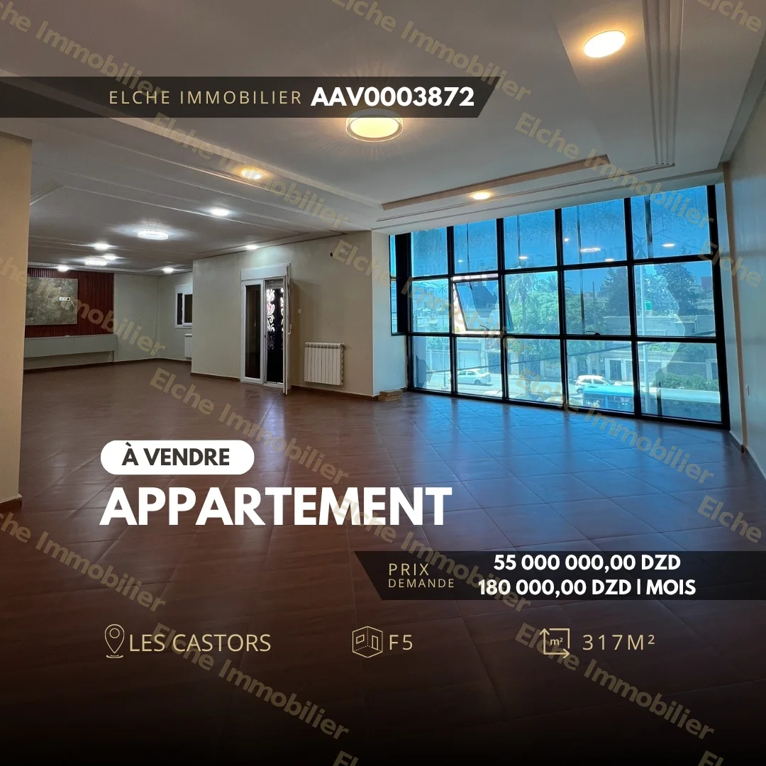 Appartement F5 à Louer et à vendre