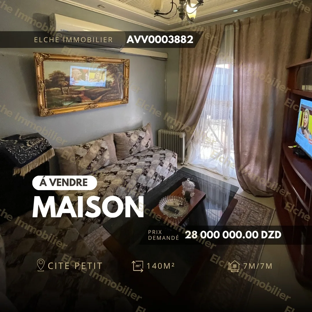 Maison R+1 à vendre