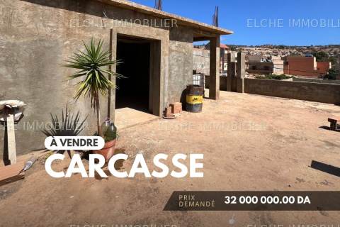 Villa carcasse R+2 à vendre