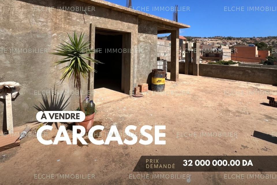 Villa carcasse R+2 à vendre