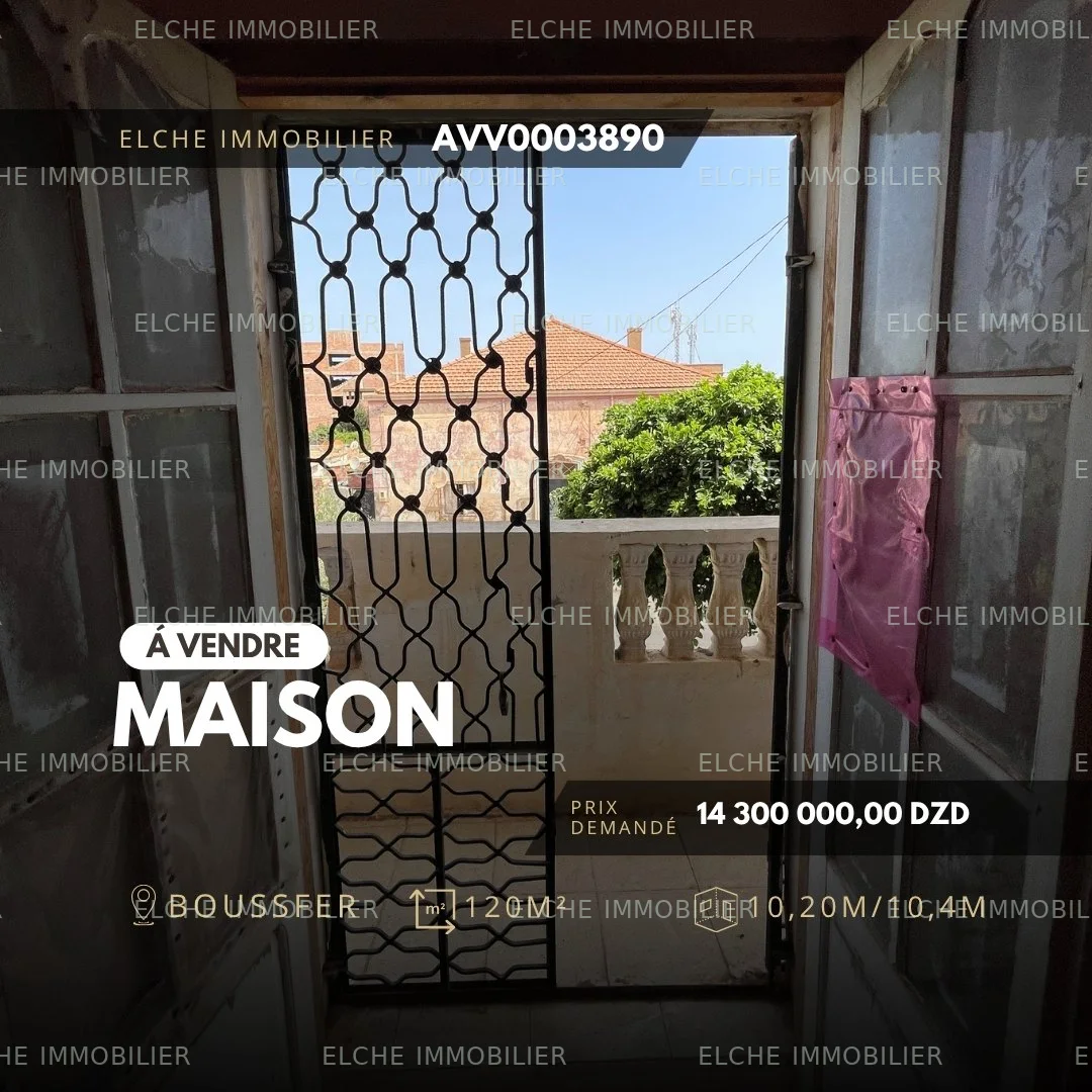 Maison R+1 à vendre