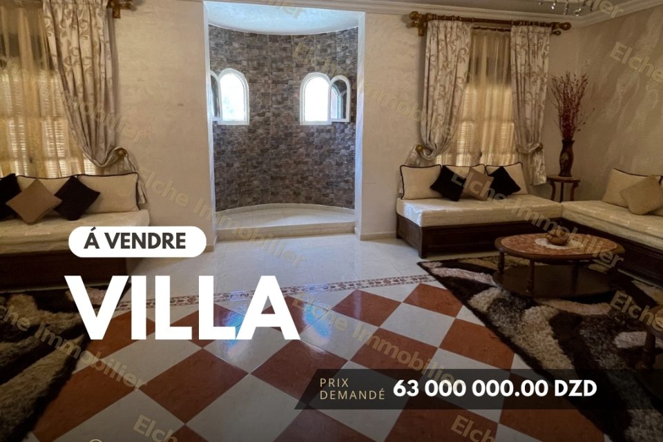 Villa R+2 à vendre