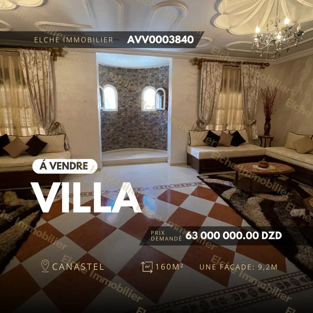Villa R+2 à vendre