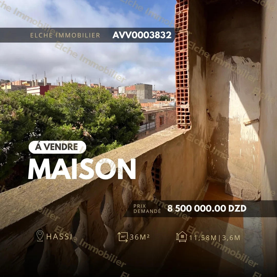Villa R+2 à vendre
