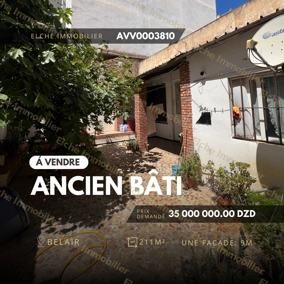 Maison ancien bati à vendre