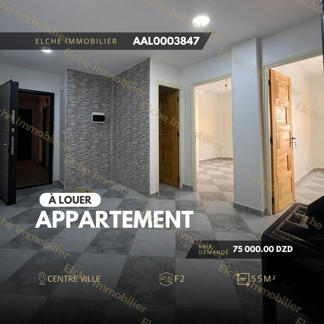 Appartement F2 à Louer