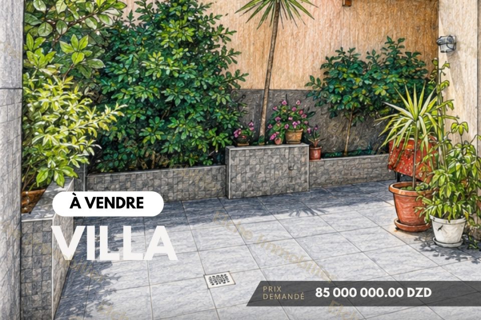Villa R+1 à vendre