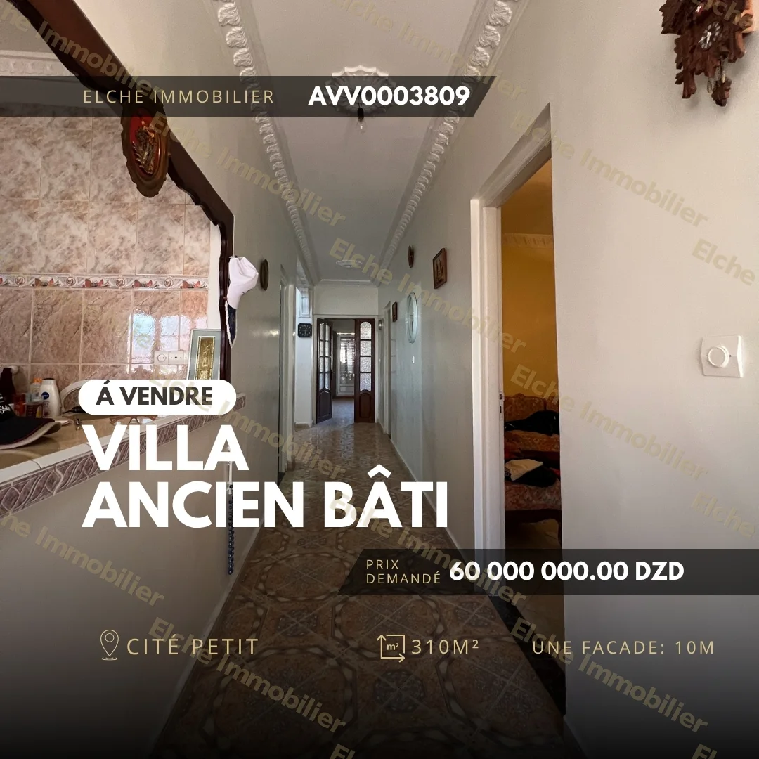 Villa R+2 à vendre