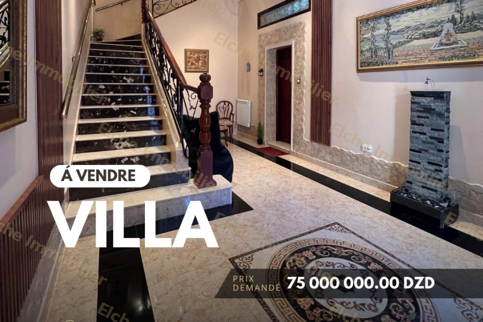 Villa R+1 à vendre