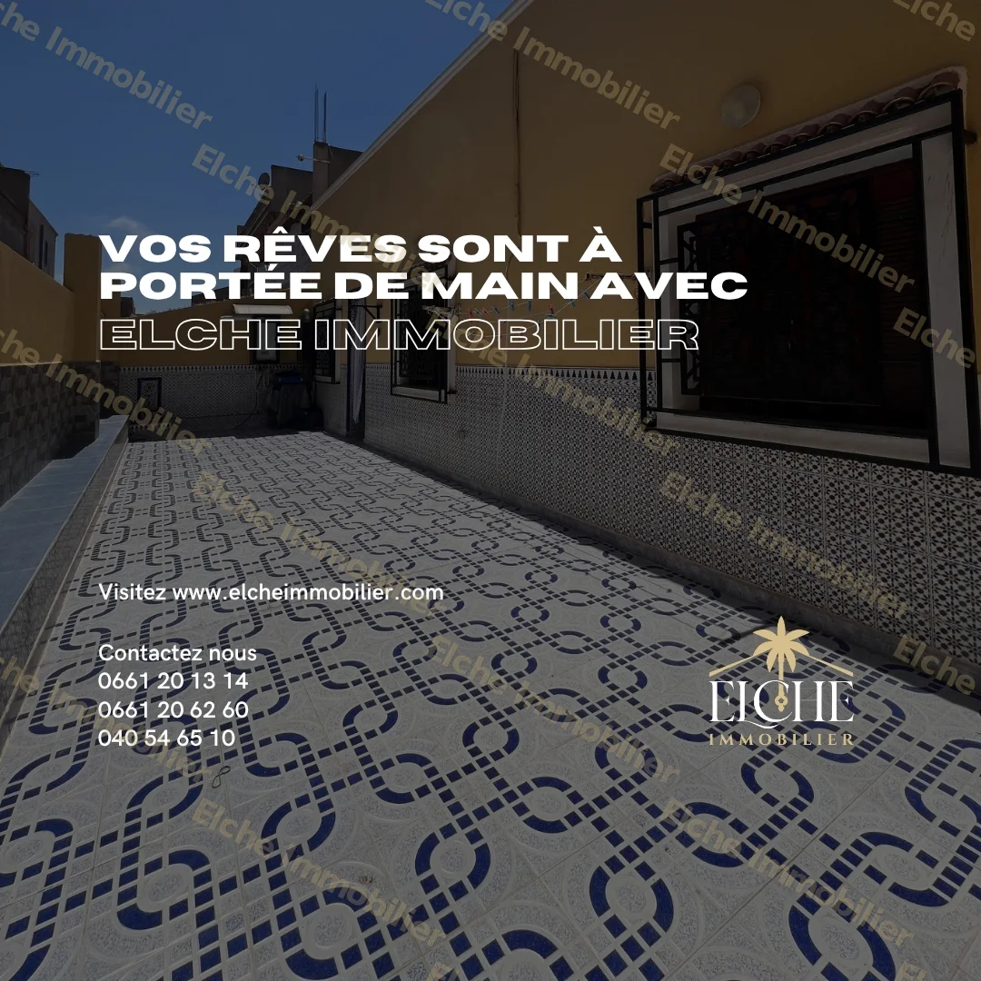 Villa R+1 à vendre