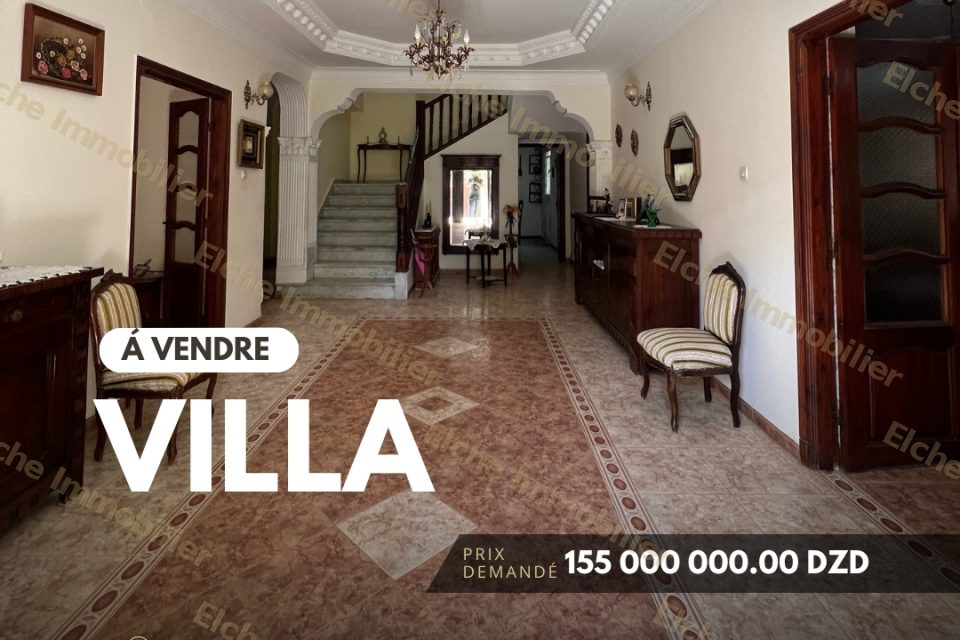 Villa R+1 à vendre