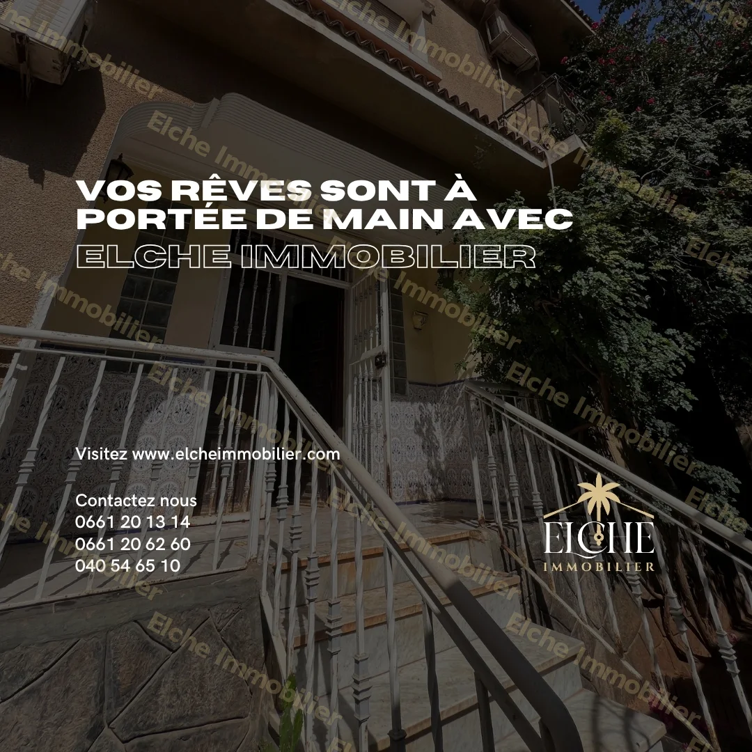 Villa R+1 à vendre