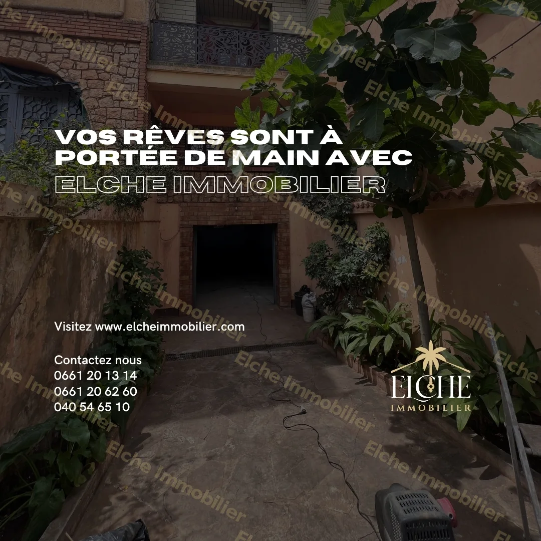 Villa R+1 à vendre