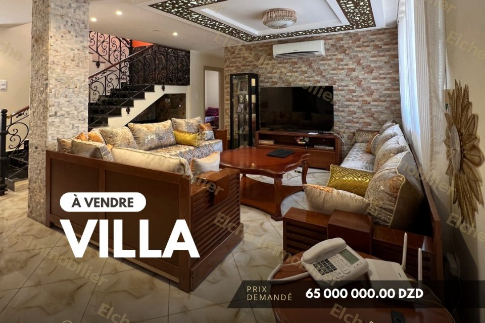Villa moderne R+1 à vendre