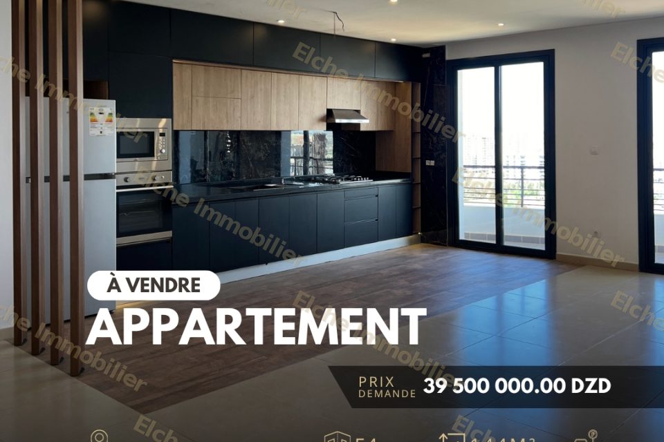 Appartement F4 moderne à vendre