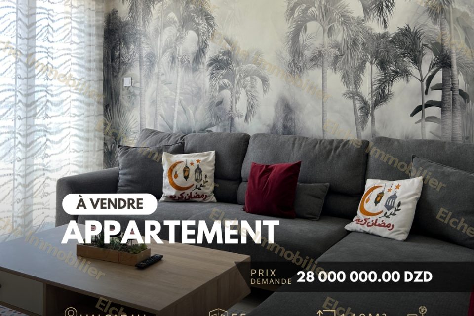 Appartement F5 à vendre