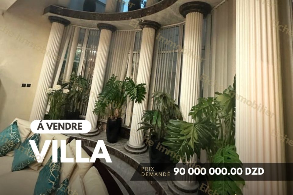 Villa R+1 à vendre