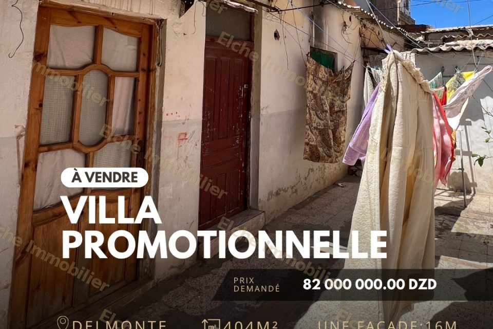 Villa R+1 à vendre