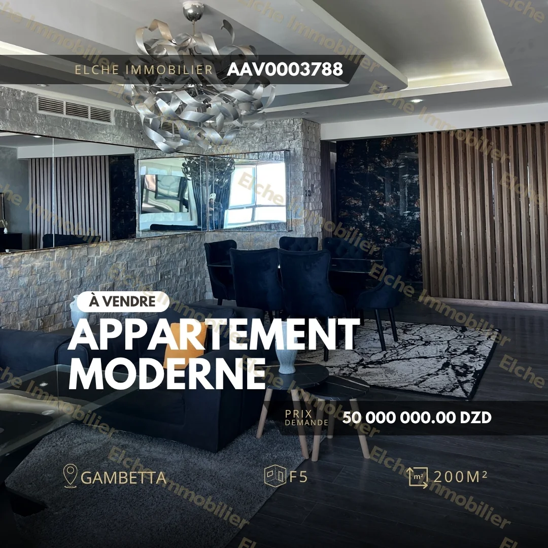 Appartement F5 à vendre