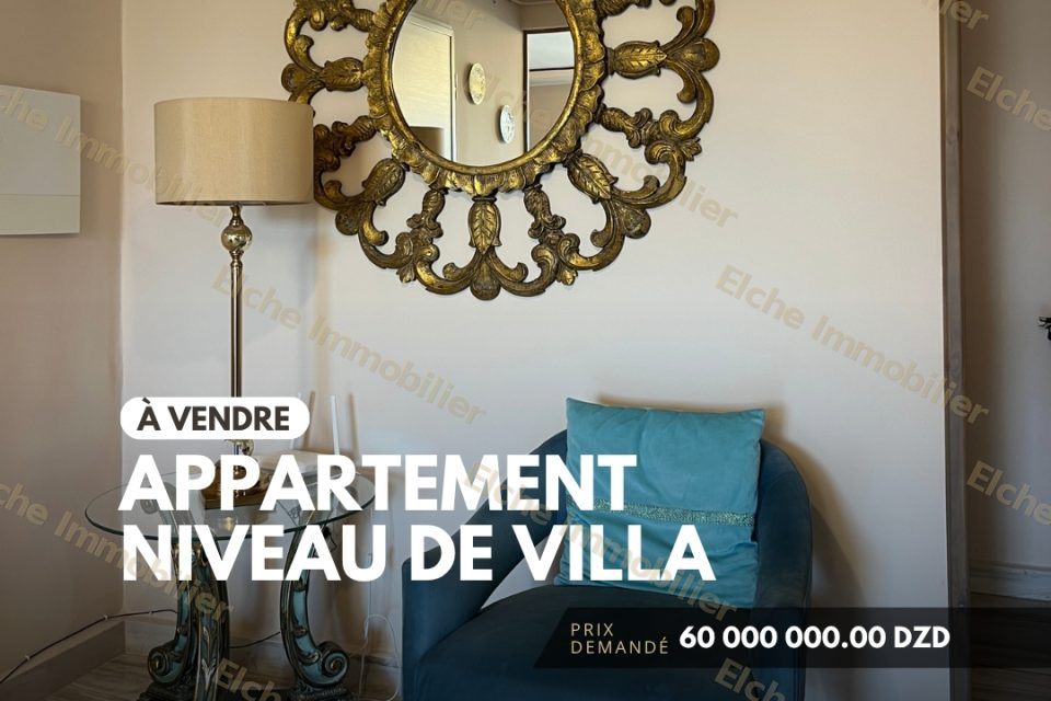 Apparrtement F4 à vendre