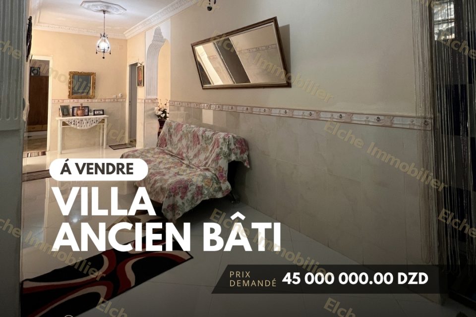 Villa R+1 à vendre