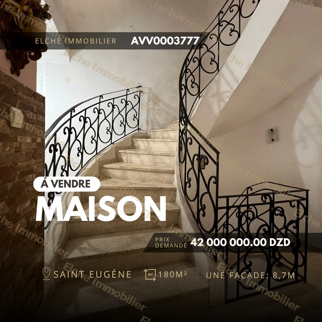 Villa R+2 à vendre