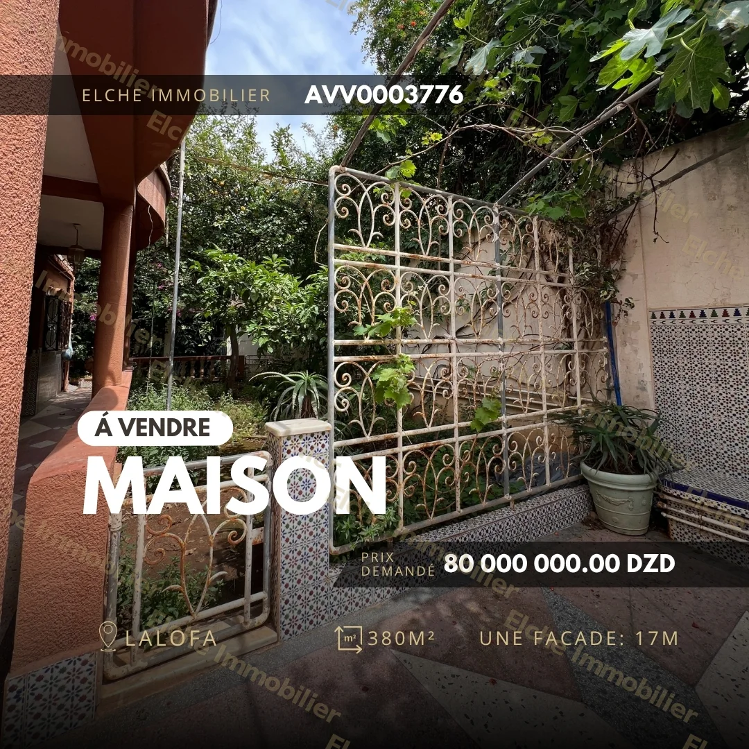 Villa R+2 à vendre