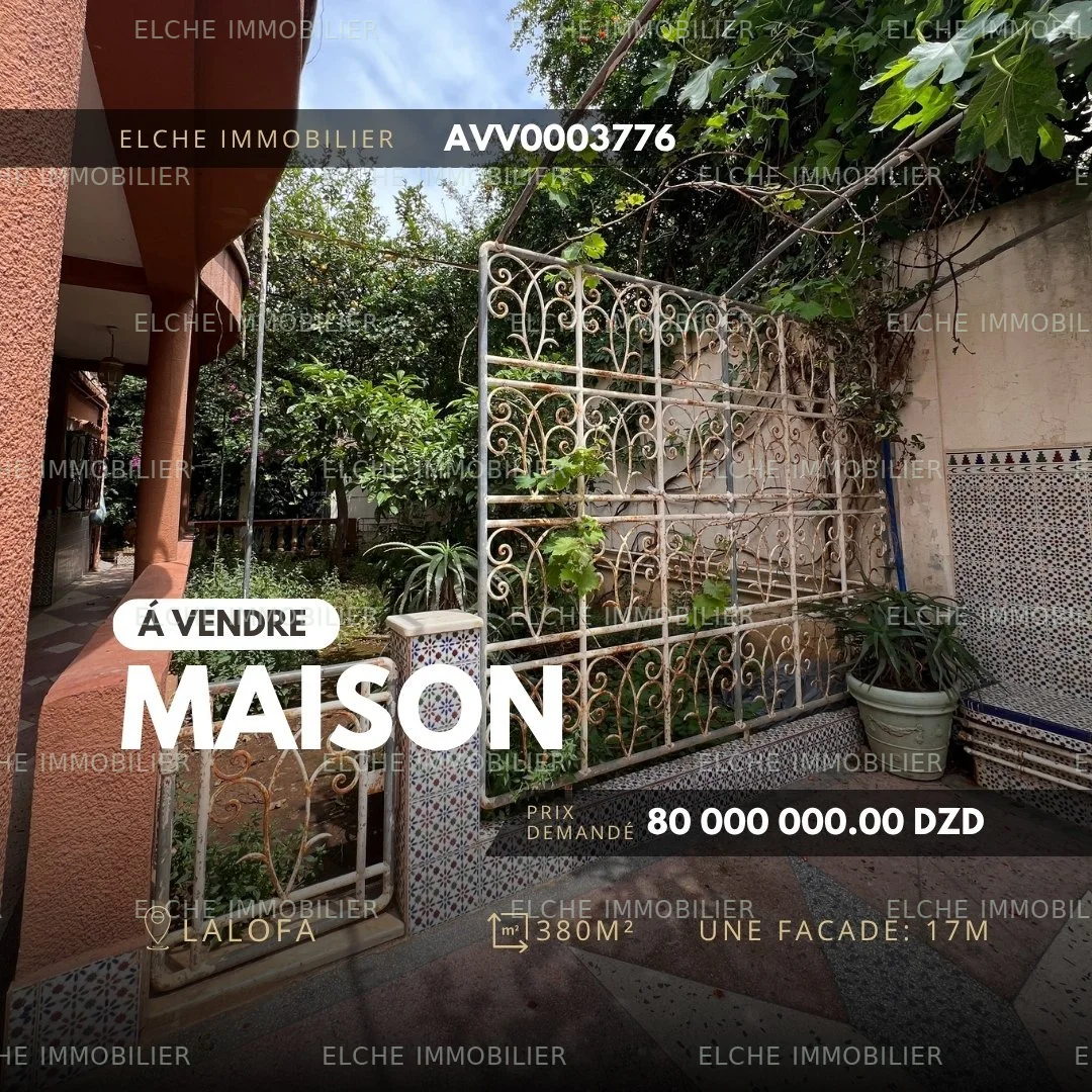 Villa R+2 à vendre
