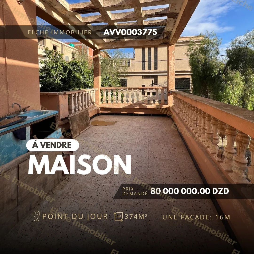 Villa R+1 à vendre