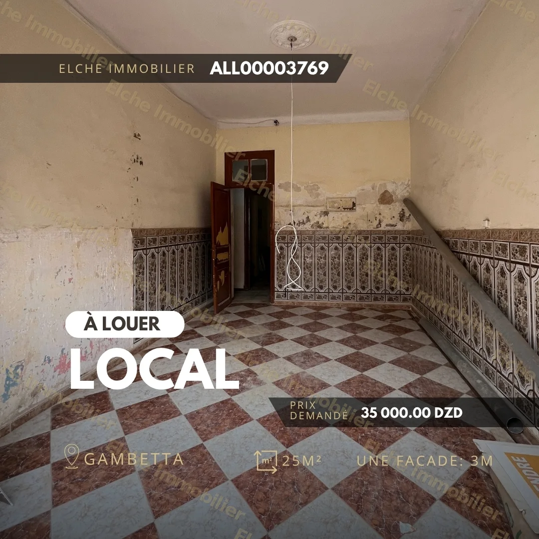 Local à Louer