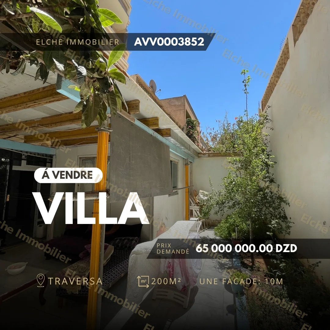Villa R+2 à vendre